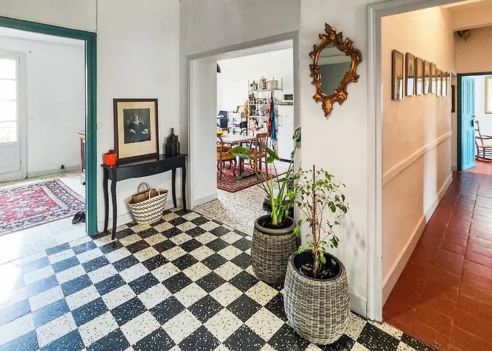 Ferienhaus Maison De Caractere Chaleureuse Avec Grand Jardin Gabian
