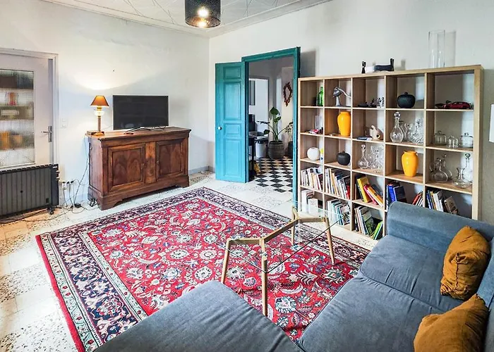 Maison De Caractere Chaleureuse Avec Grand Jardin Gabian